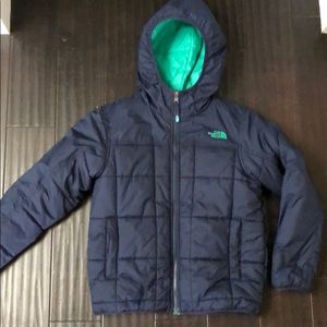 North Face kids down puffer coat.